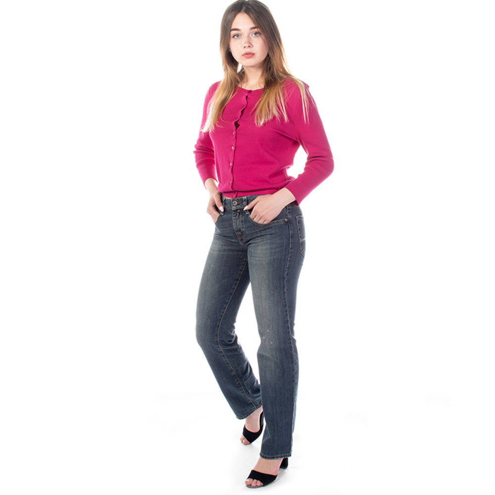 BOSS ORANGE MID-RISE STRAIGHT JEANS | WOMENS SIZE 25